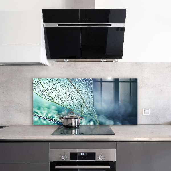 Pannello retrocucina Texture delicata delle foglie