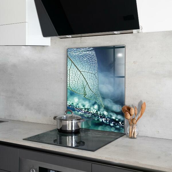 Pannello retrocucina Texture delicata delle foglie