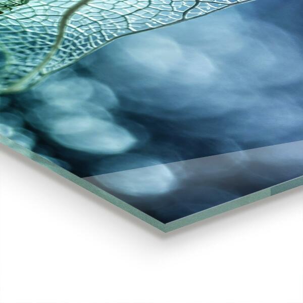 Pannello retrocucina Texture delicata delle foglie