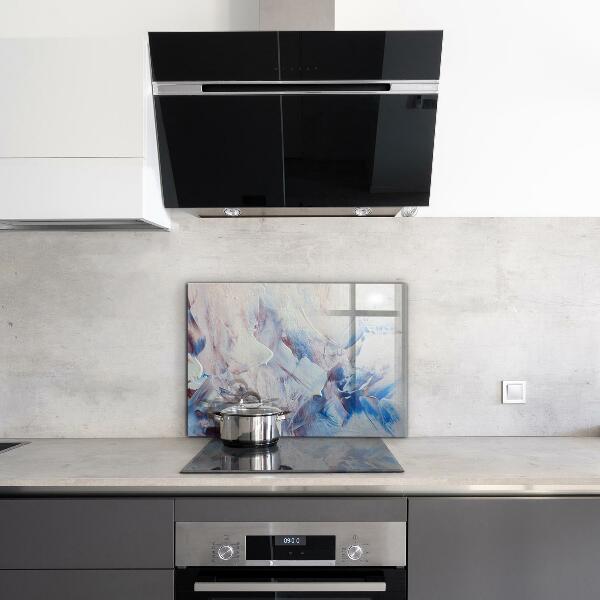 Pannello paraschizzi cucina Astrazione della vernice di struttura