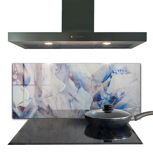 Pannello paraschizzi cucina Astrazione della vernice di struttura