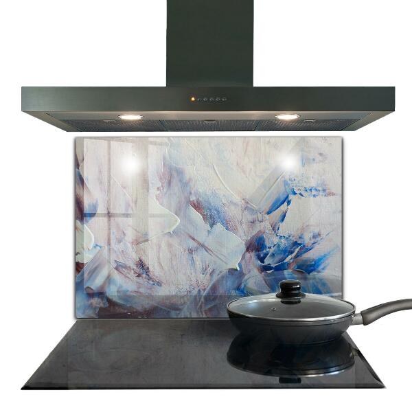 Pannello paraschizzi cucina Astrazione della vernice di struttura