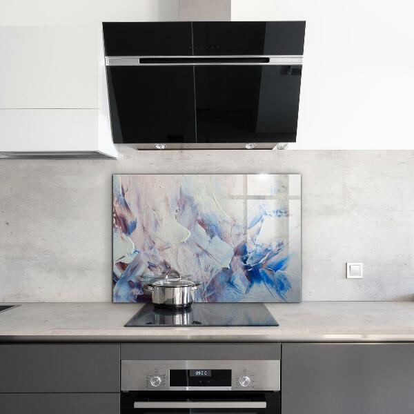 Pannello paraschizzi cucina Astrazione della vernice di struttura