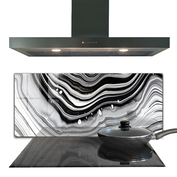 Pannello paraschizzi cucina Astrazione monocromatica