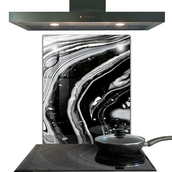 Pannello paraschizzi cucina Astrazione monocromatica