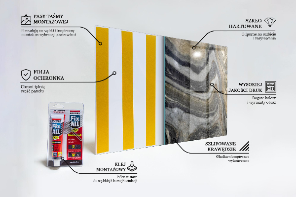 Pannello paraschizzi cucina Trama di marmo pietra di granito