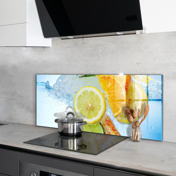 Pannello paraschizzi cucina Rinfresco succoso di agrumi