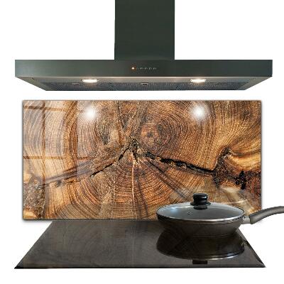 Pannello paraschizzi cucina Struttura del tronco