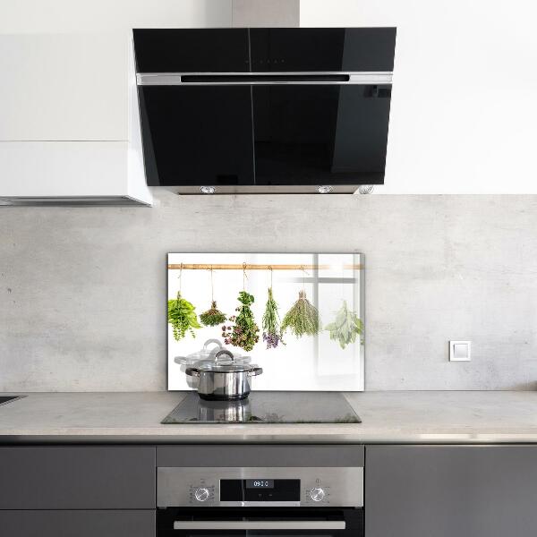 Rivestimento parete cucina Dieta sana con erbe secche