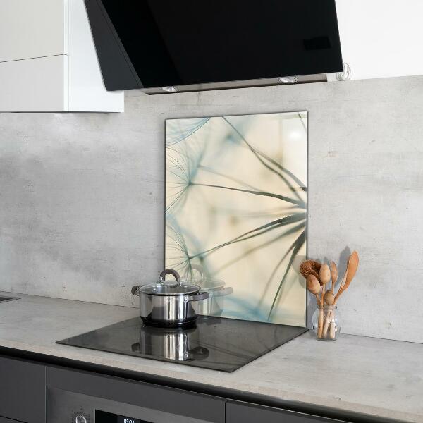 Pannello paraschizzi cucina Bellissimo dente di leone delicato