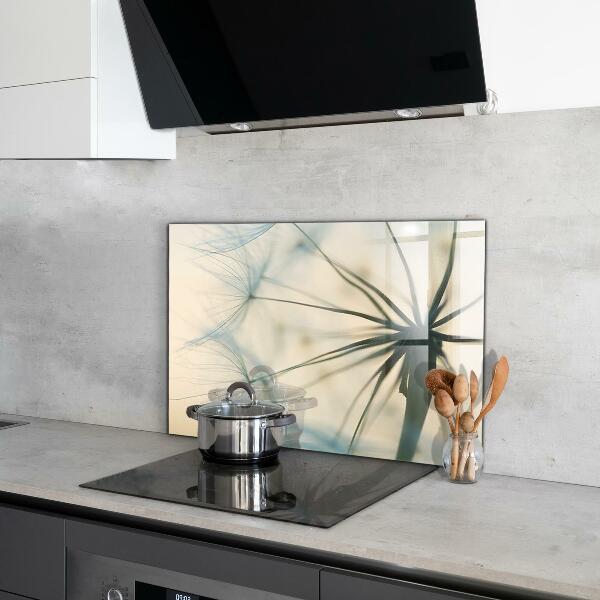 Pannello paraschizzi cucina Bellissimo dente di leone delicato