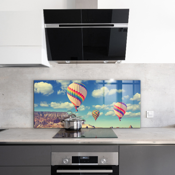 Pannello rivestimento parete cucina Palloncini cappadocia turchia