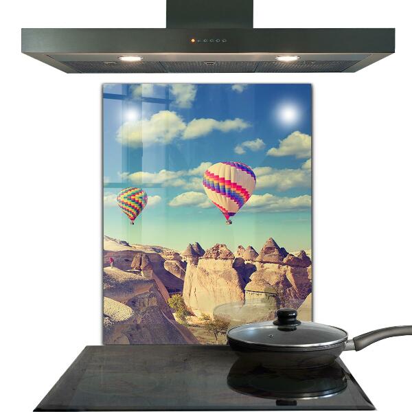 Pannello rivestimento parete cucina Palloncini cappadocia turchia