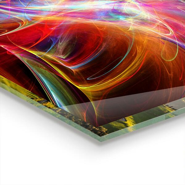 Pannello paraschizzi cucina Mix di colori energici