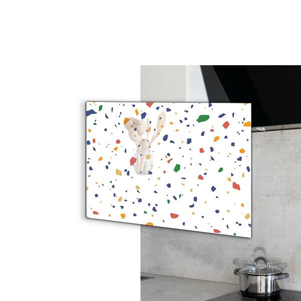 Pannello paraschizzi cucina Terrazzo ciottoli di terrazzo