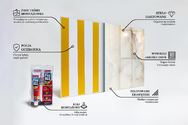 Pannello paraschizzi cucina Marmo astratto