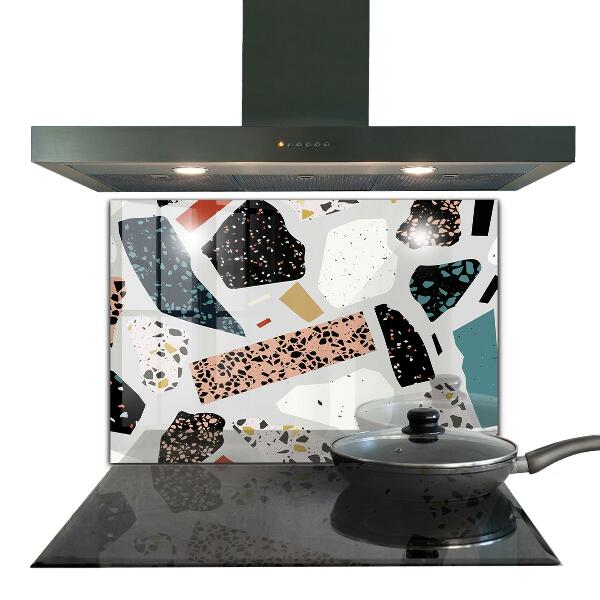 Pannello paraschizzi cucina Terrazzo terrazzo granito