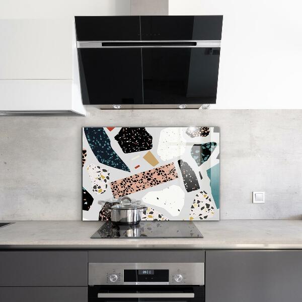 Pannello paraschizzi cucina Terrazzo terrazzo granito