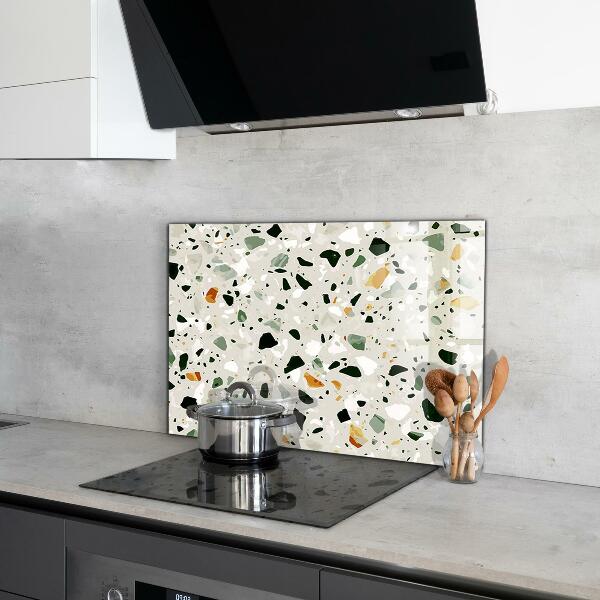 Pannello paraschizzi cucina Pietra naturale del terrazzo