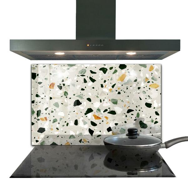 Pannello paraschizzi cucina Pietra naturale del terrazzo