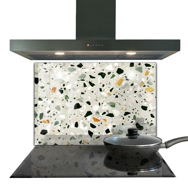 Pannello paraschizzi cucina Pietra naturale del terrazzo