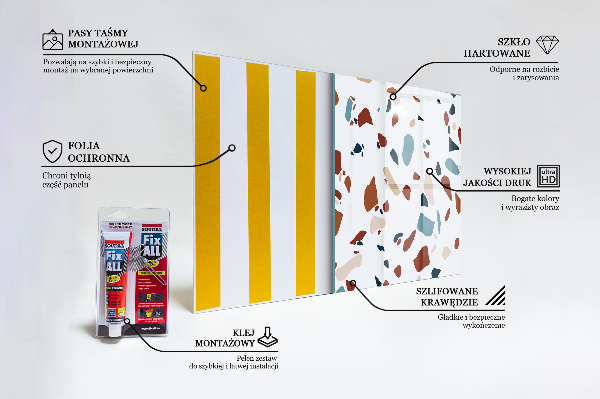 Pannello schienali cucina Pietra del terrazzo