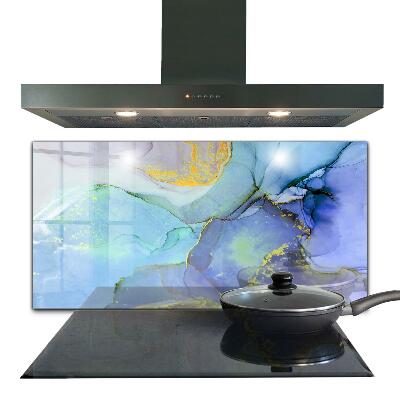 Pannello paraschizzi cucina Astrazione dell'energia blu