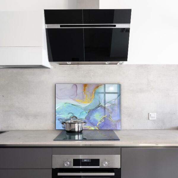 Pannello paraschizzi cucina Astrazione dell'energia blu