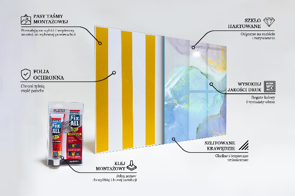 Pannello paraschizzi cucina Astrazione dell'energia blu