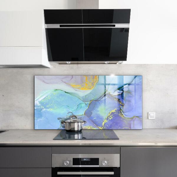 Pannello paraschizzi cucina Astrazione dell'energia blu