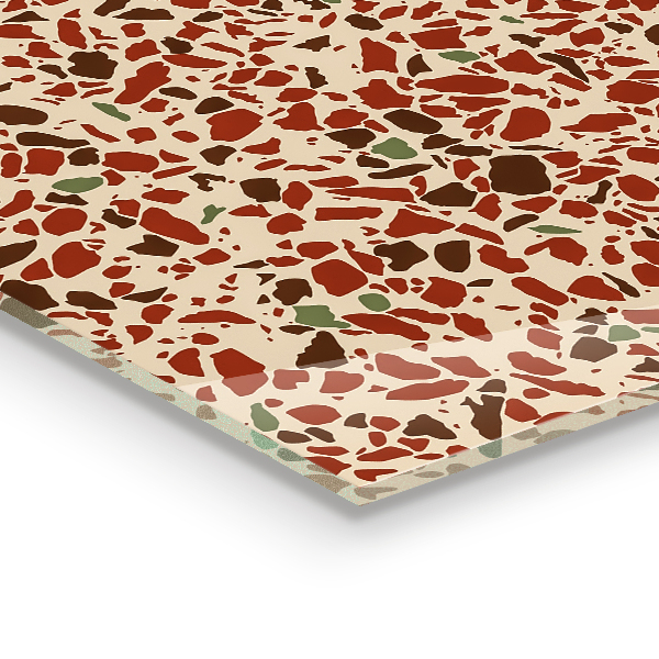 Pannello schienali cucina Struttura in pietra di terrazzo