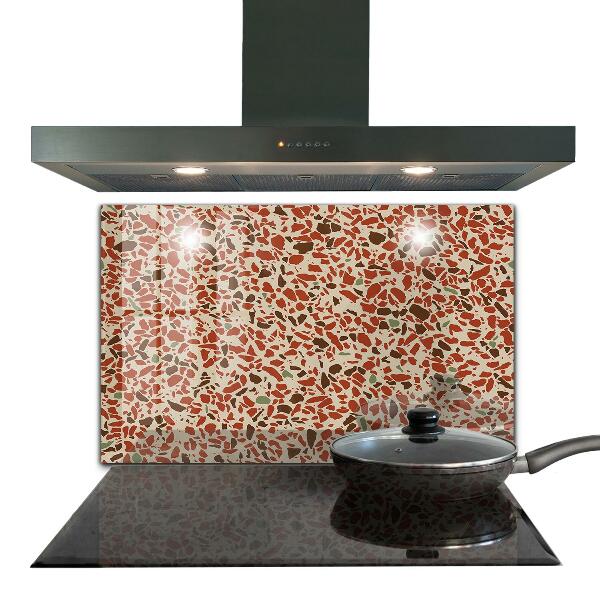 Pannello schienali cucina Struttura in pietra di terrazzo