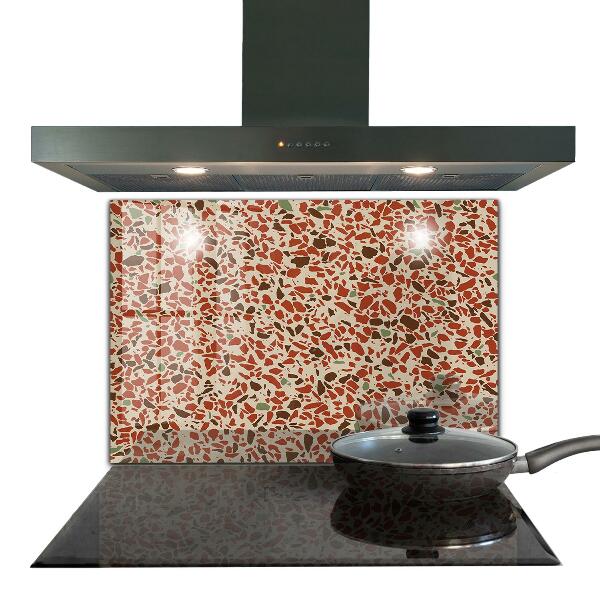 Pannello schienali cucina Struttura in pietra di terrazzo