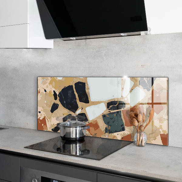 Pannello schienali cucina Pietra naturale del terrazzo