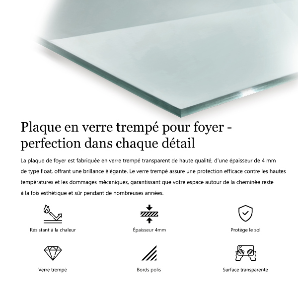 Vetro sotto stufa 50x50 cm