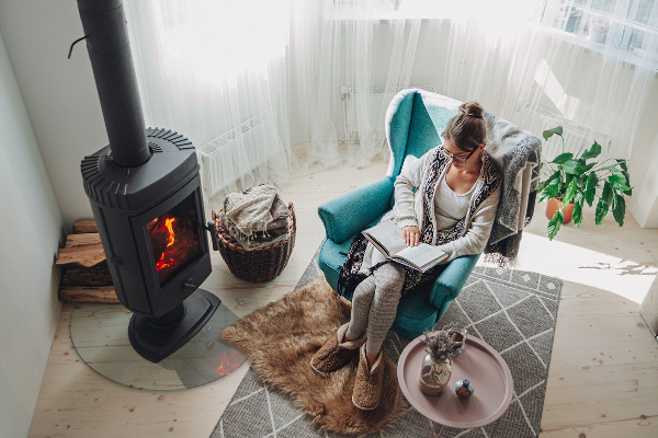 Lastra in vetro per caminetto fi70 cm