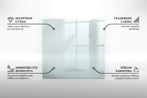 Vetro sotto stufa 100x70 cm