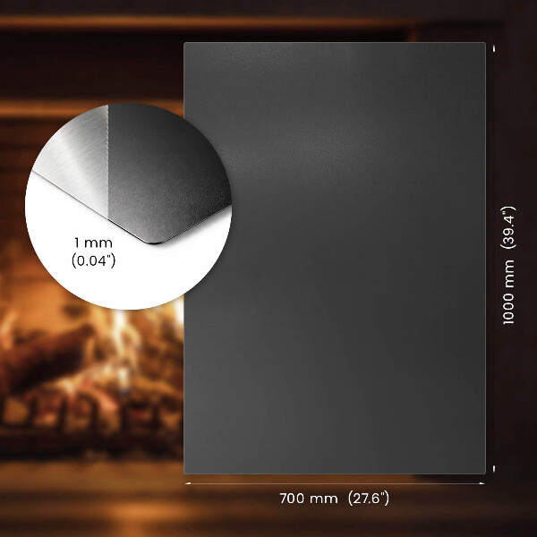 Lastra per caminetto 100x70 cm