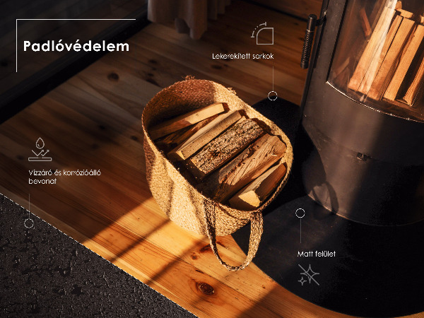 Lastra sotto stufa 100x80 cm