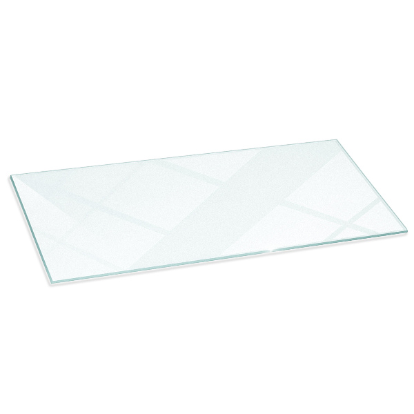 Vetro sotto stufa rettangolare semitrasparente 125x50 cm