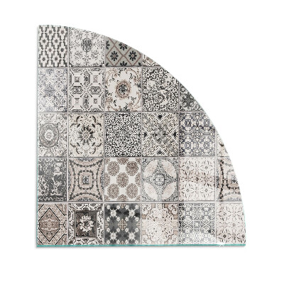 Vetro sotto il camino Motivi decorativi per piastrelle