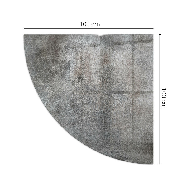 Vetro sotto il camino Texture superficiale grezza