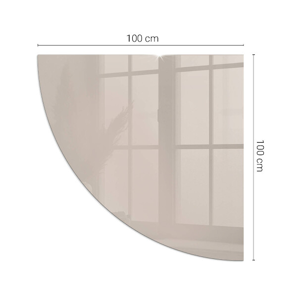 Vetro sotto il camino Colore Marrone chiaro