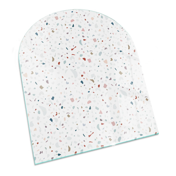 Lastra in vetro per caminetto Motivo con piccole forme