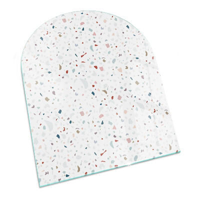 Lastra in vetro per caminetto Motivo con piccole forme