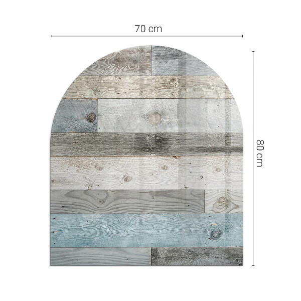 Lastra in vetro per caminetto Tavole in diverse tonalità