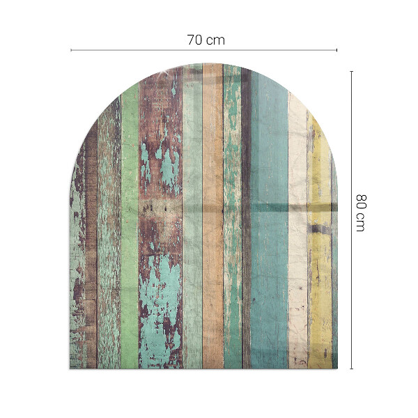 Lastra in vetro per caminetto Tavole in diverse tonalità