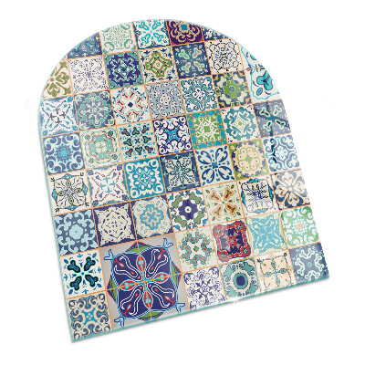 Lastra in vetro per caminetto Motivi a mosaico su piastrelle