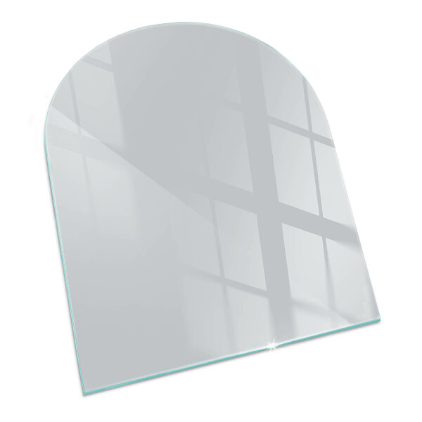 Lastra in vetro per caminetto Colore grigio