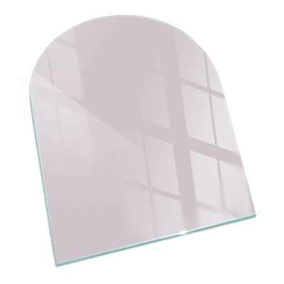 Lastra in vetro per caminetto Colore viola chiaro